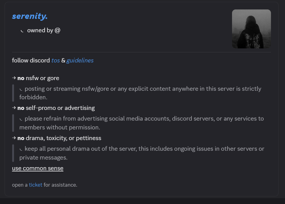 Rules